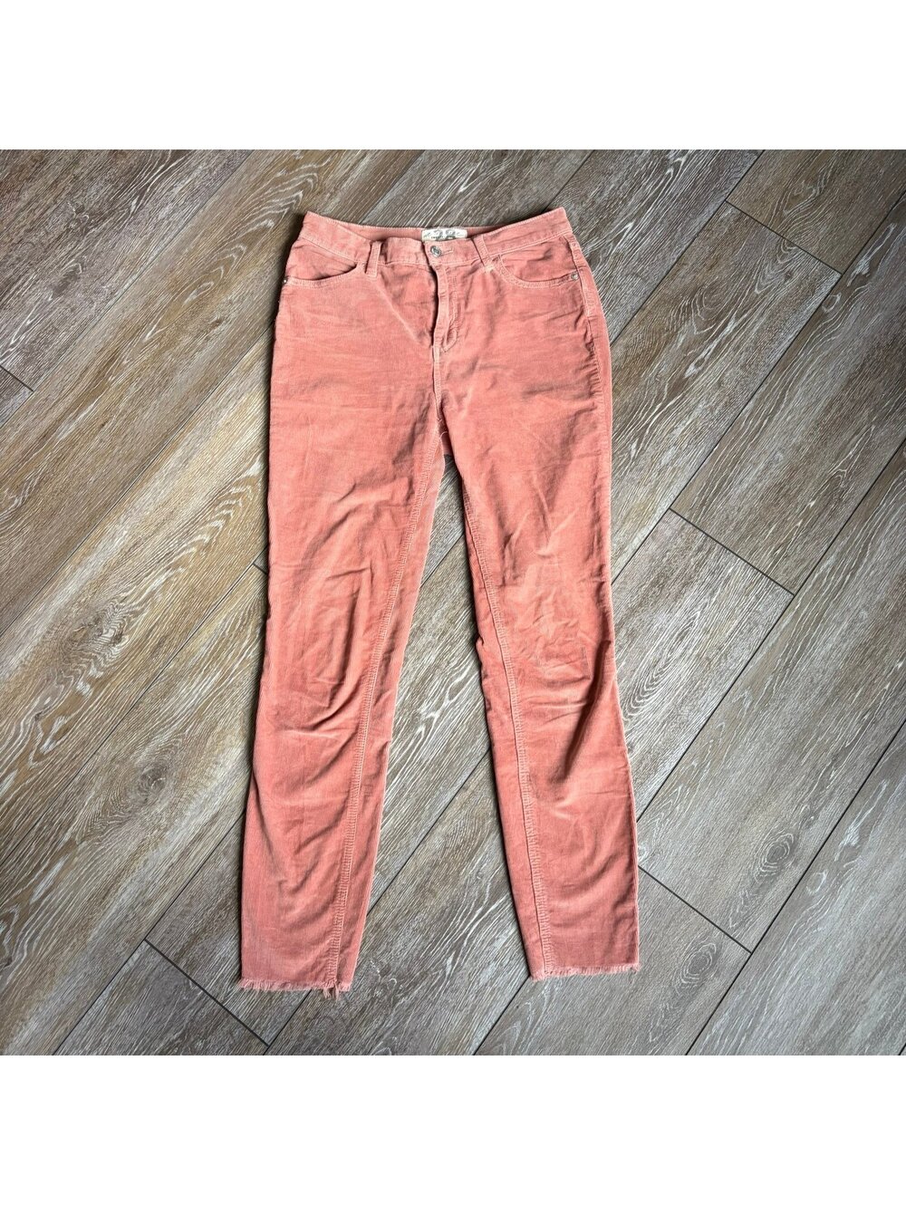 Free People 28 Mauve Corduroy Pants